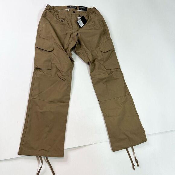 LA Police Gear Operator Tactical Pants Womens 8R Coyote Brown Cargo Pocket - Picture 1 of 14